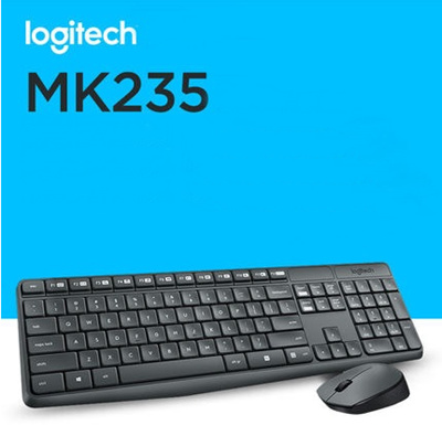 TECLADO/MOUSE USB LOGITECH WIRELESS MK235