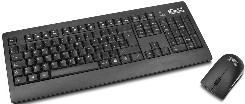 TECLADO/MOUSE WIRELESS KLIPX INSPIRE KCK-265S SPA