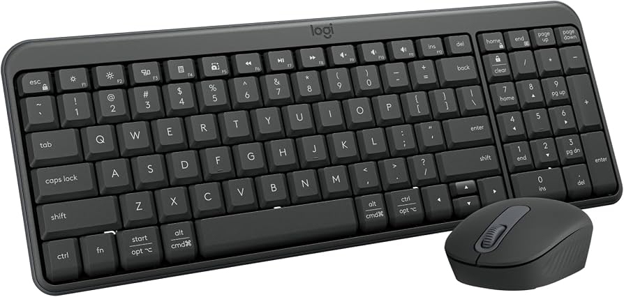 TECLADO/MOUSE LOGITECH MK250 WIRELESS BLACK