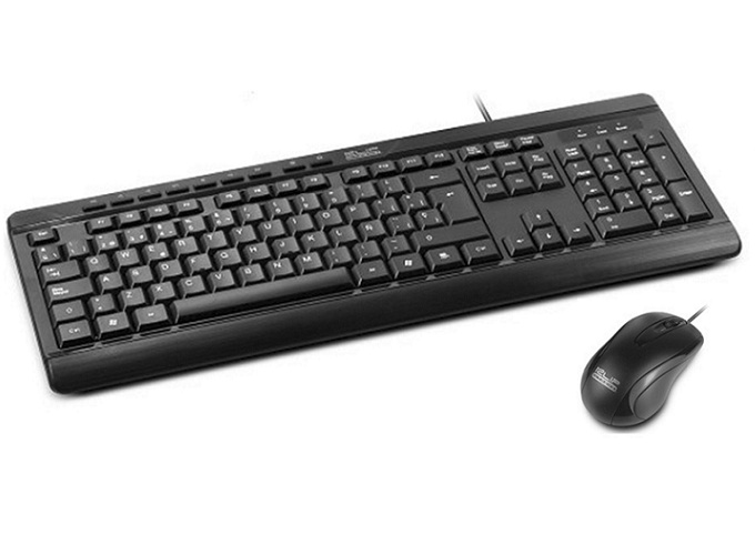 TECLADO/MOUSE USB KLIPX DESKMATE KCK-251S