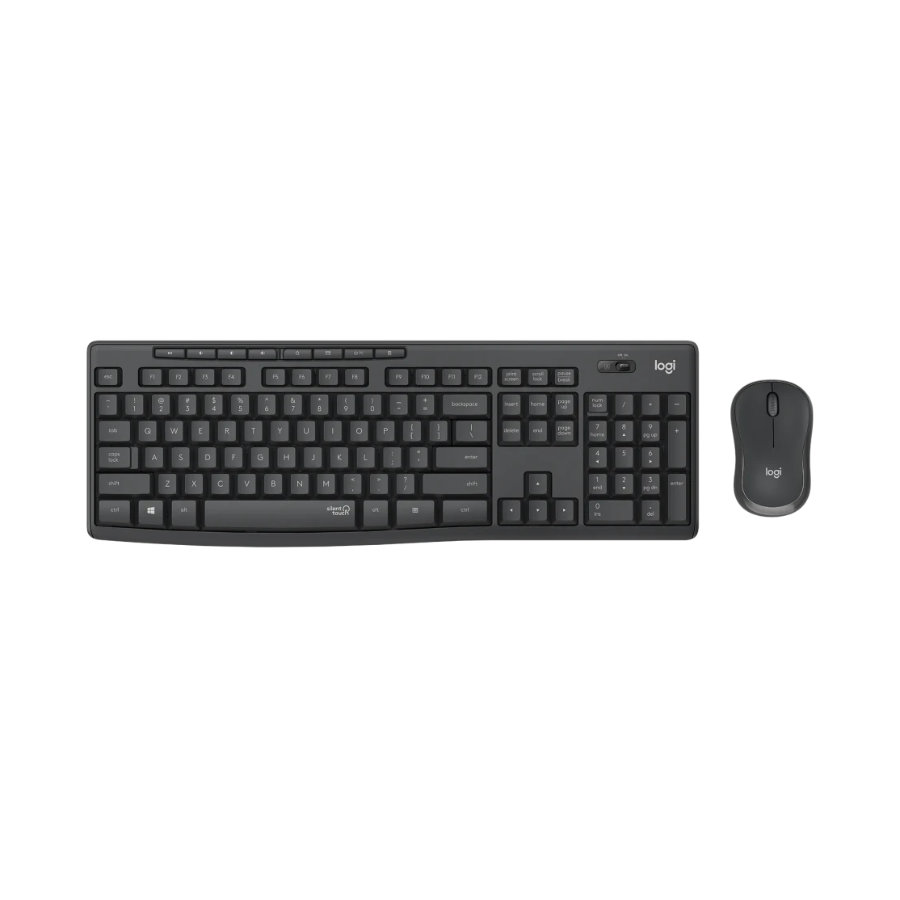 TECLADO/MOUSE USB LOGITECH WIRELESS SILENT MK295 SP