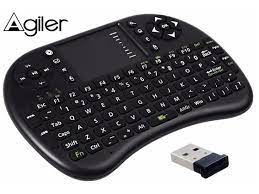 TECLADO AGILER MINI WIRELESS 2.4 GHZ MULTIMEDIA AGI-9836