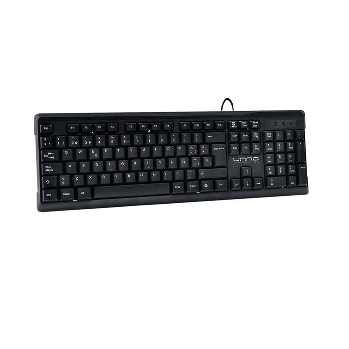 TECLADO USB UNNO KLASS KB6701BK