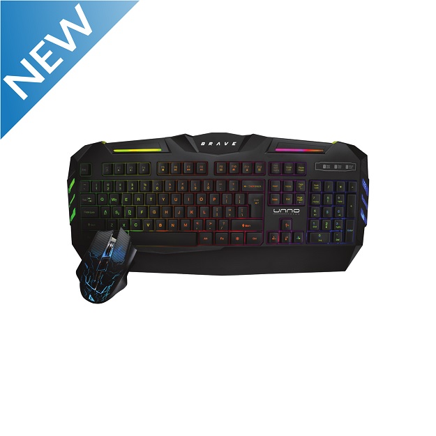 TECLADO WIRELESS UNNO KEYPRO SPA KB6761BK BLUETOOTH