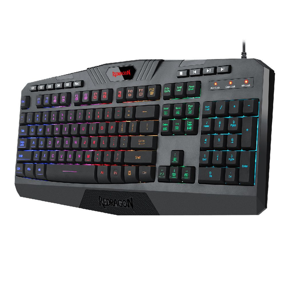 TECLADO/MOUSE USB GAMING REDRAGON K552RGB ESP