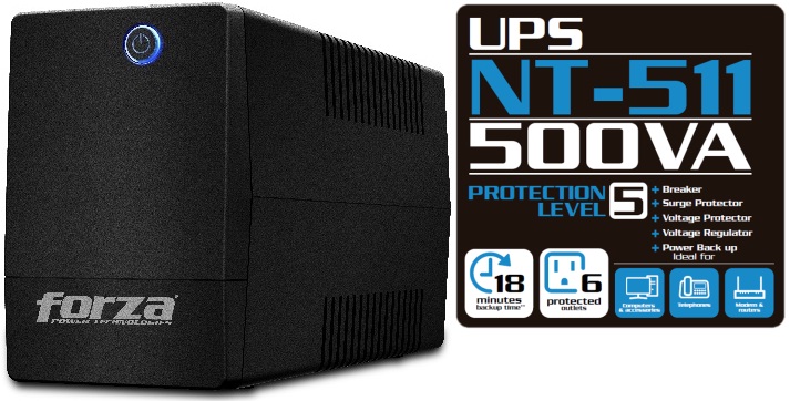 UPS 500-VA FORZA (NT-511D)
