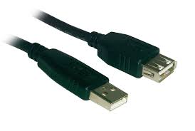 USB CABLE EXTENSION A-MALE TO A-FEMALE 10FT XTC-305