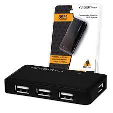 USB 2.0 HUB 4 PUERTOS ARGOM ARG-UB-0088